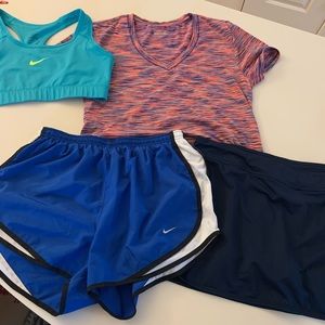 Workout bundle size large- Nike, Champion and BCG